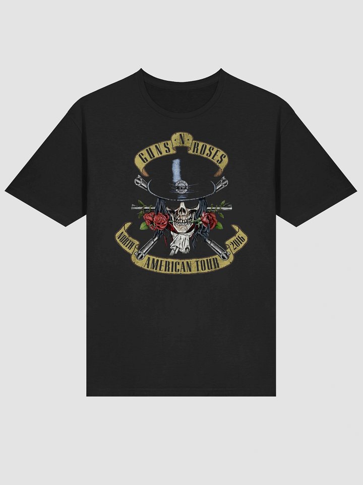 Guns N' Roses Skull Top Hat T-Shirt product image (2)