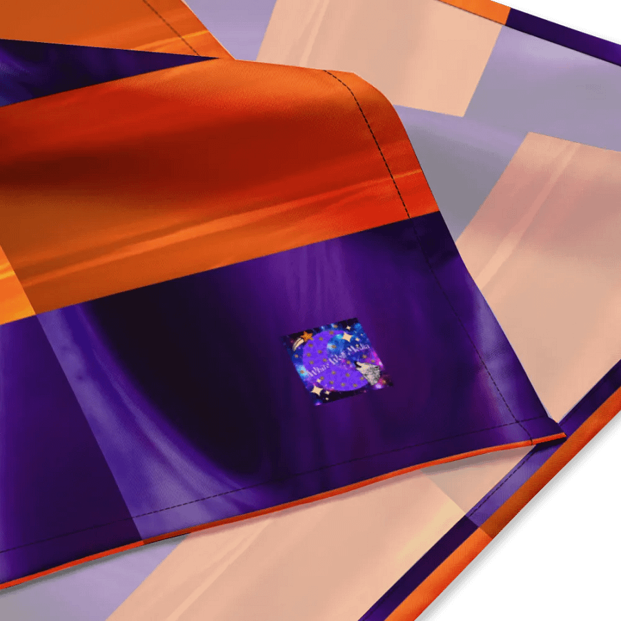Purple & Orange Fusion Bandana product image (4)