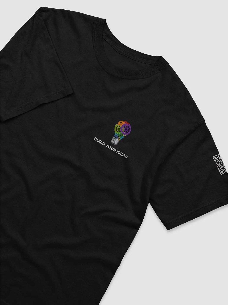 Build Your Ideas T-Shirt Black product image (3)