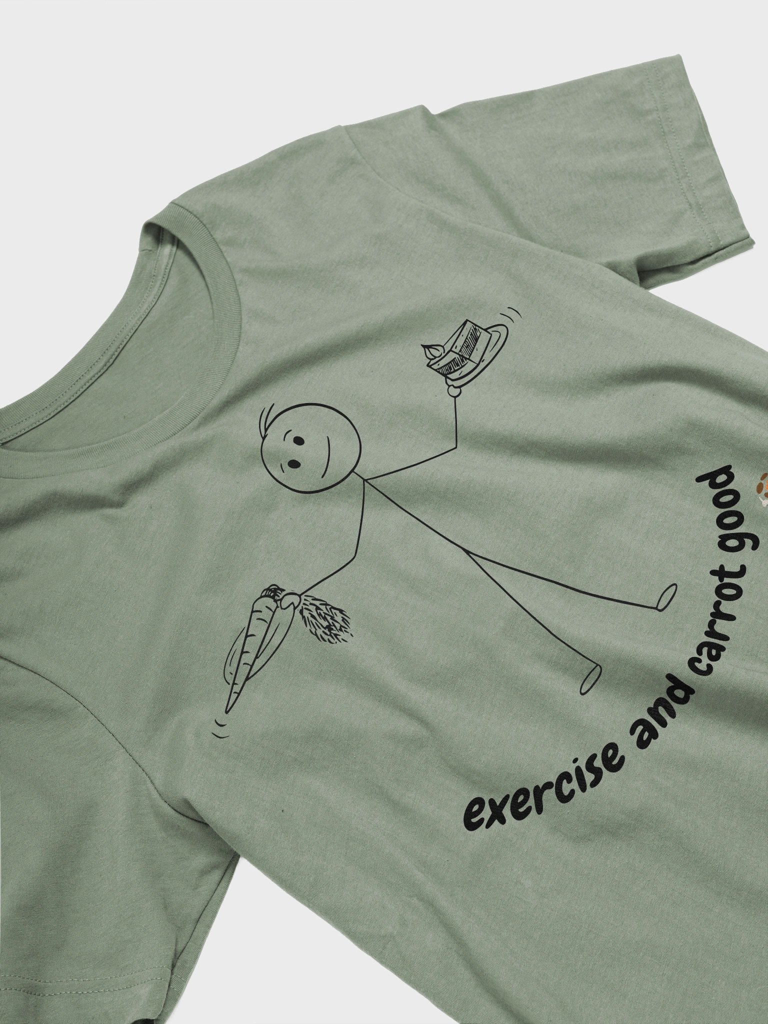 Exercise and Carrot Good Supersoft T-Shirt product image (24)