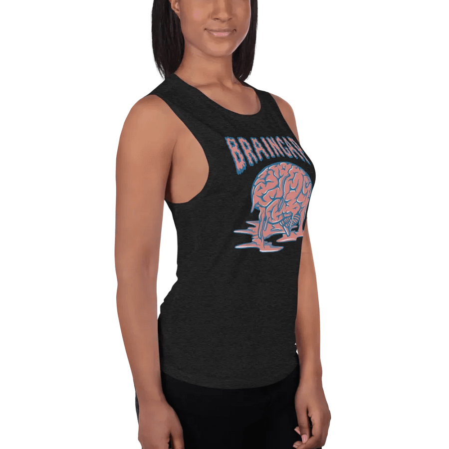 Braingap Drip Women's Muscle Tank product image (4)