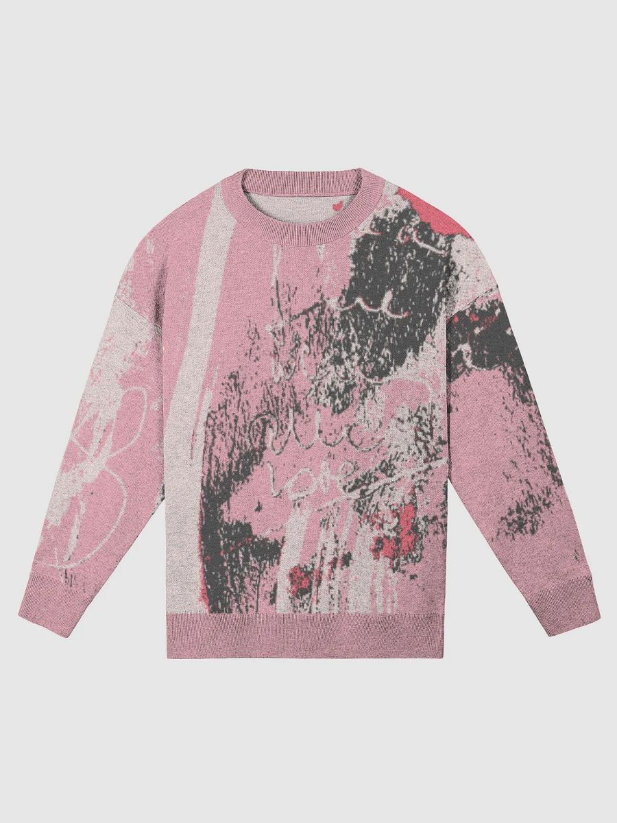 beautiful original abstract painting by b.reters on knitted jumper product image (3)