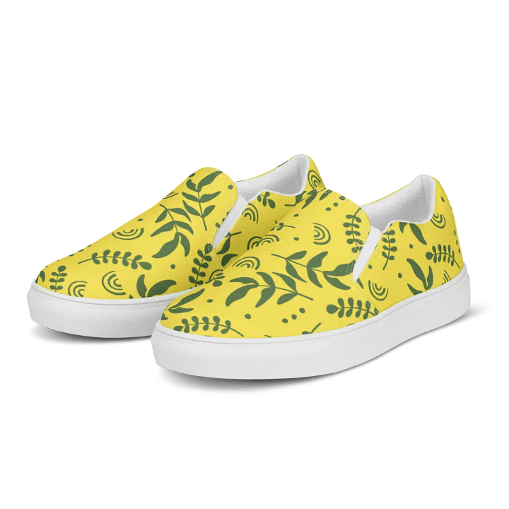 Botanical Bliss Slip-On Canvas Shoes product image (2)
