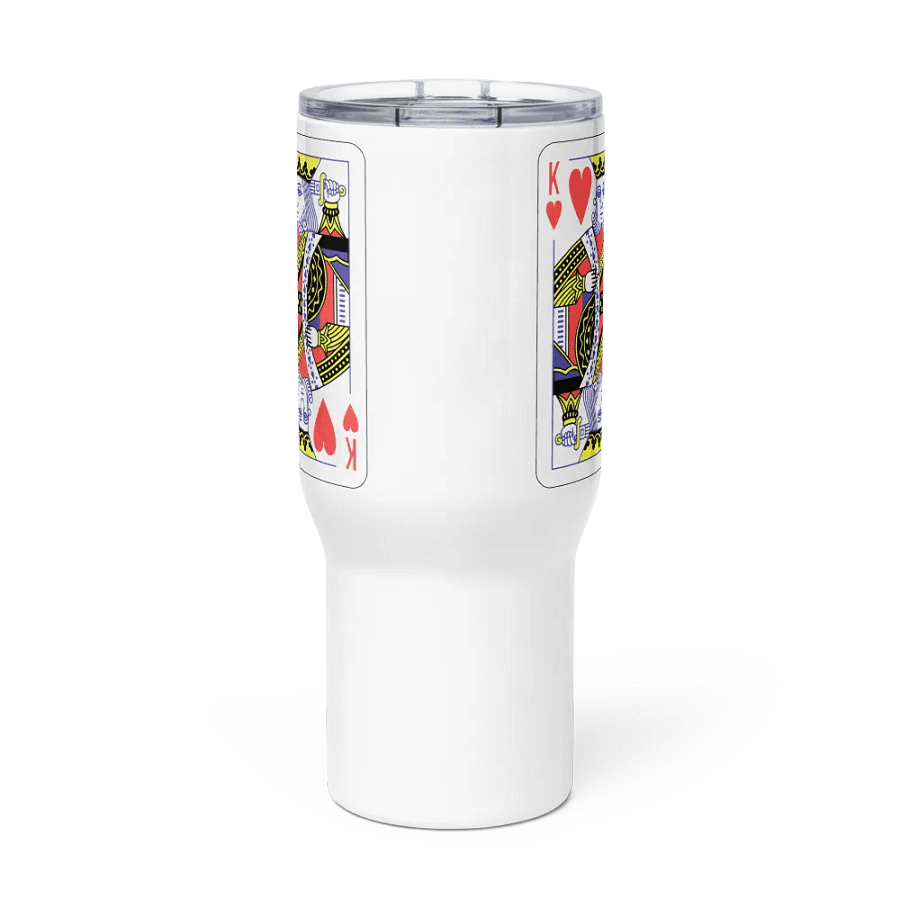 Regal King of Hearts Travel Mug product image (2)