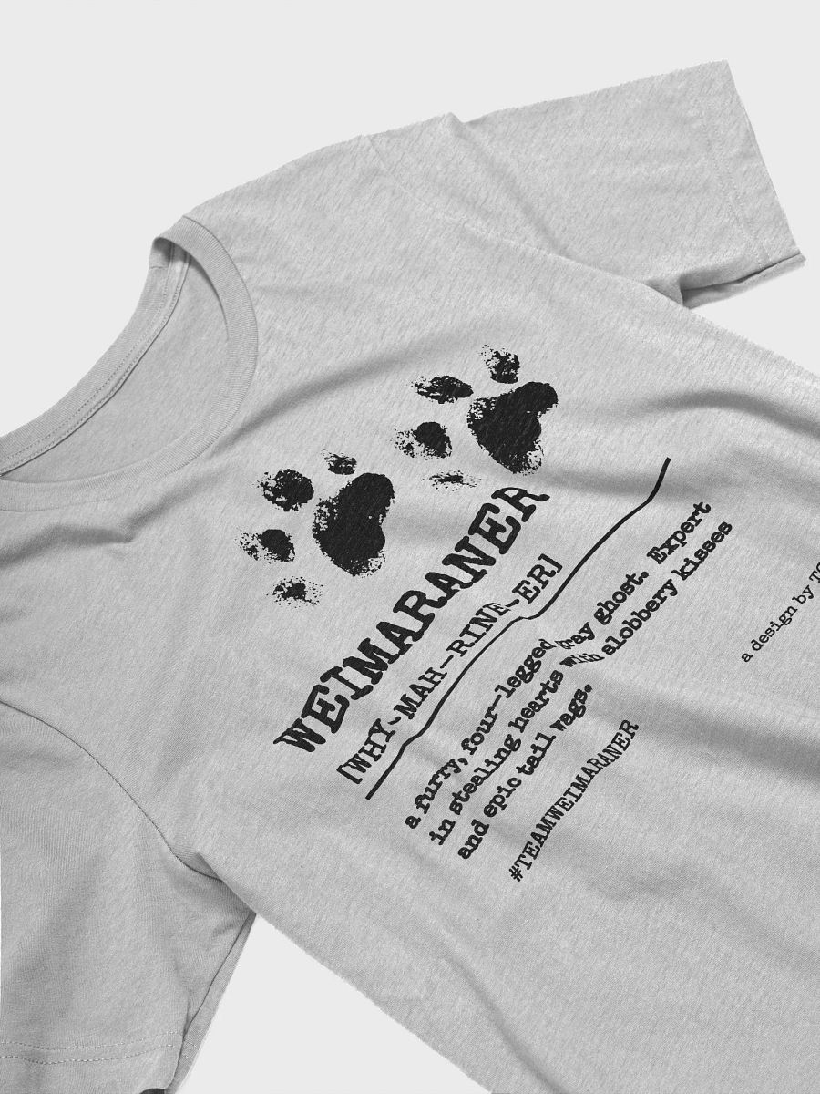 Definition of Weimaraner - Bella+Canvas Supersoft T-shirt product image (4)
