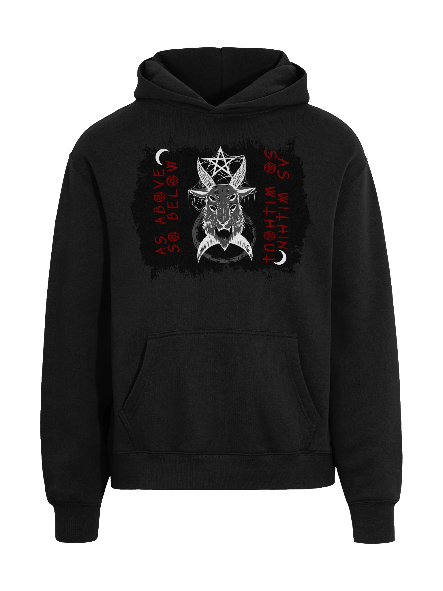 as above so below unisex premium hoody product image (3)