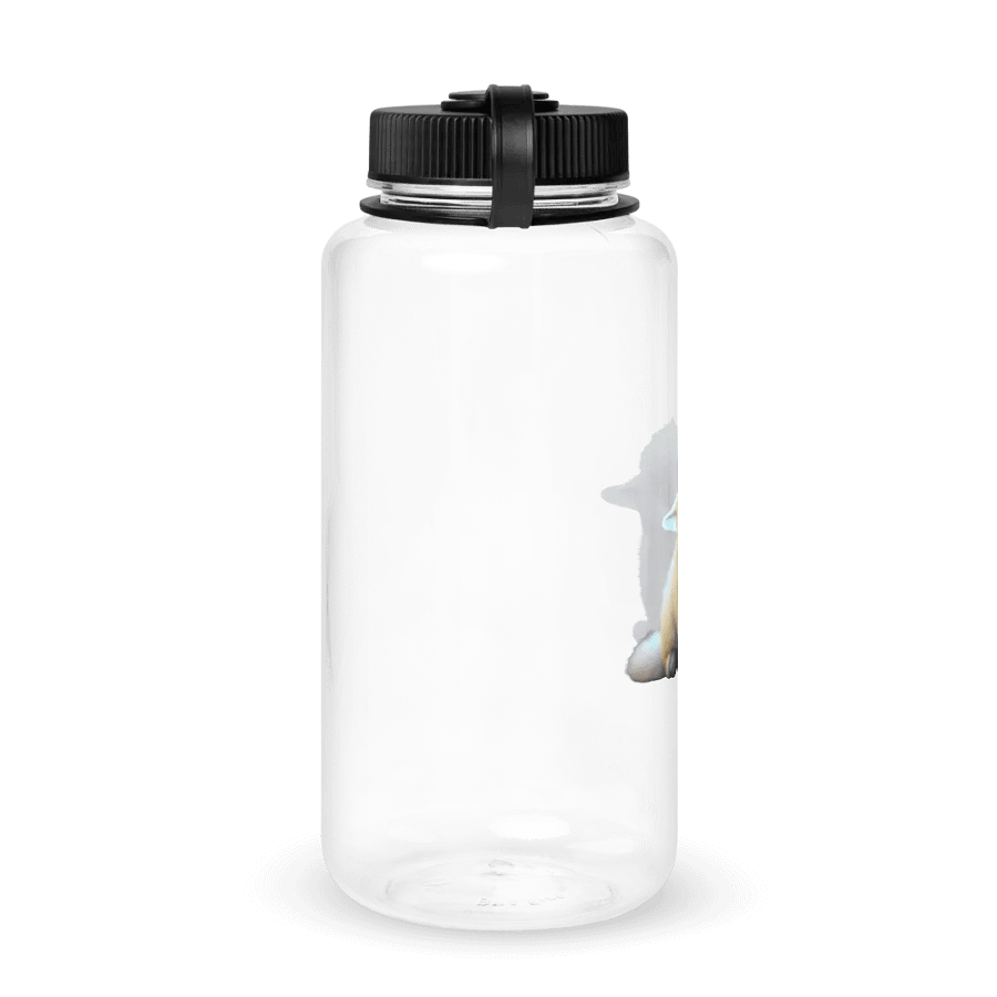 Fluffy Creature Wide Mouth Water Bottle product image (4)