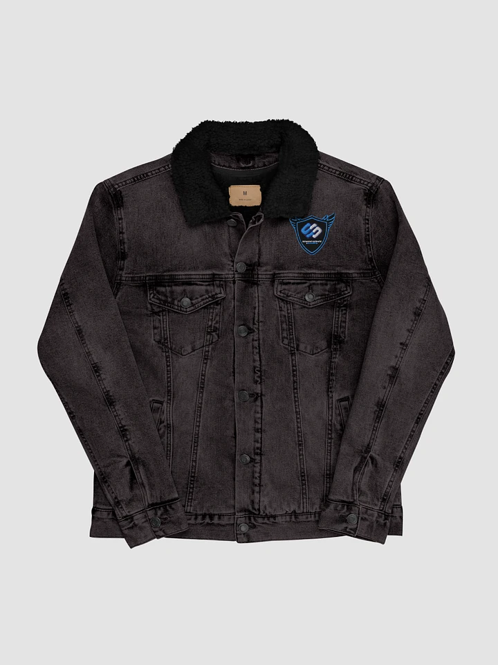 Senior Series Esports Unisex Sherpa Denim Jacket product image (2)