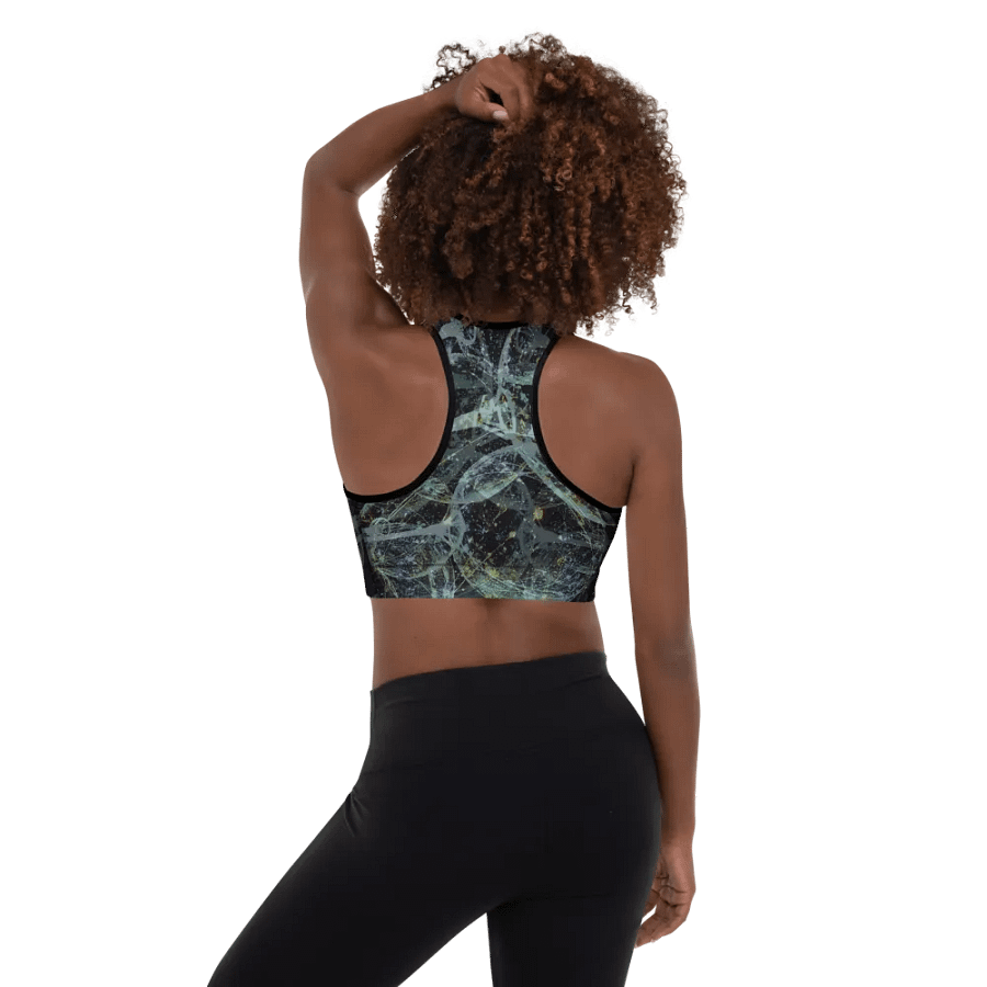 Luminous Reflection Sinister Clown Sports Bra product image (2)