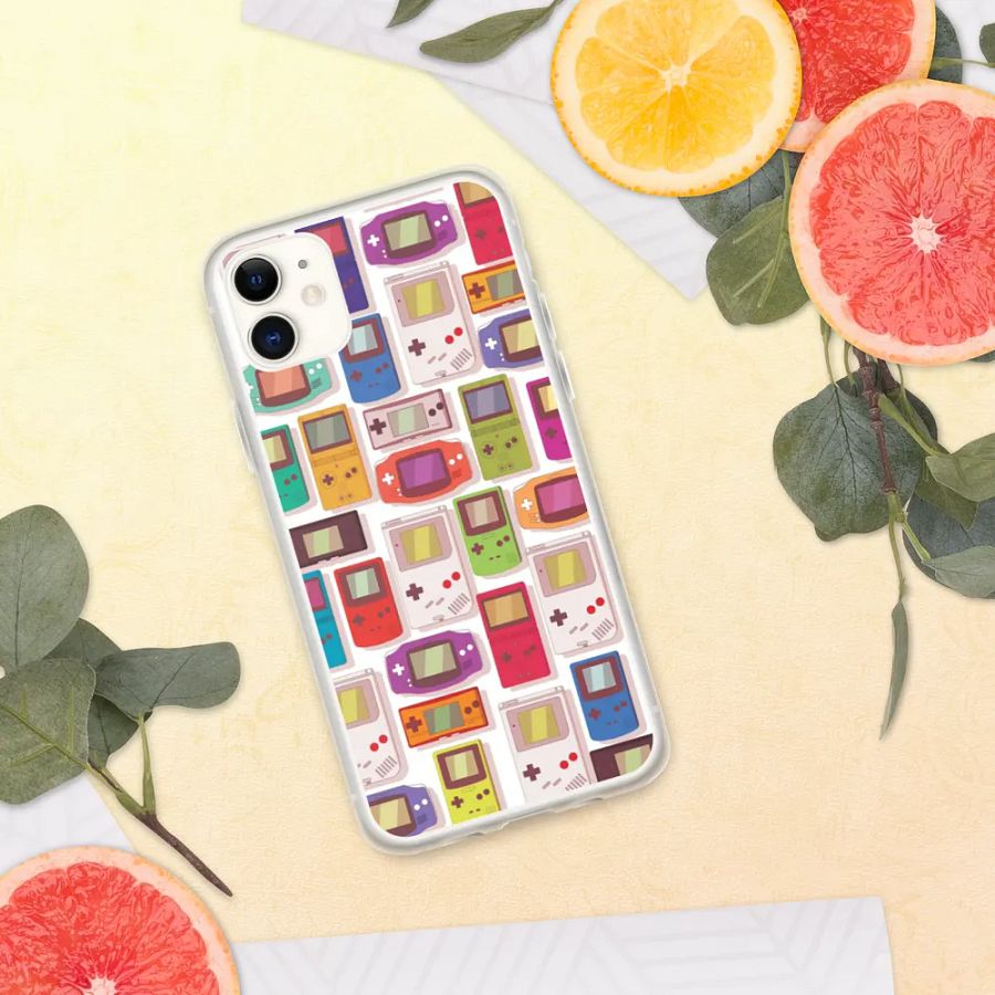 Retro Gamer Console Pattern iPhone Case product image (61)
