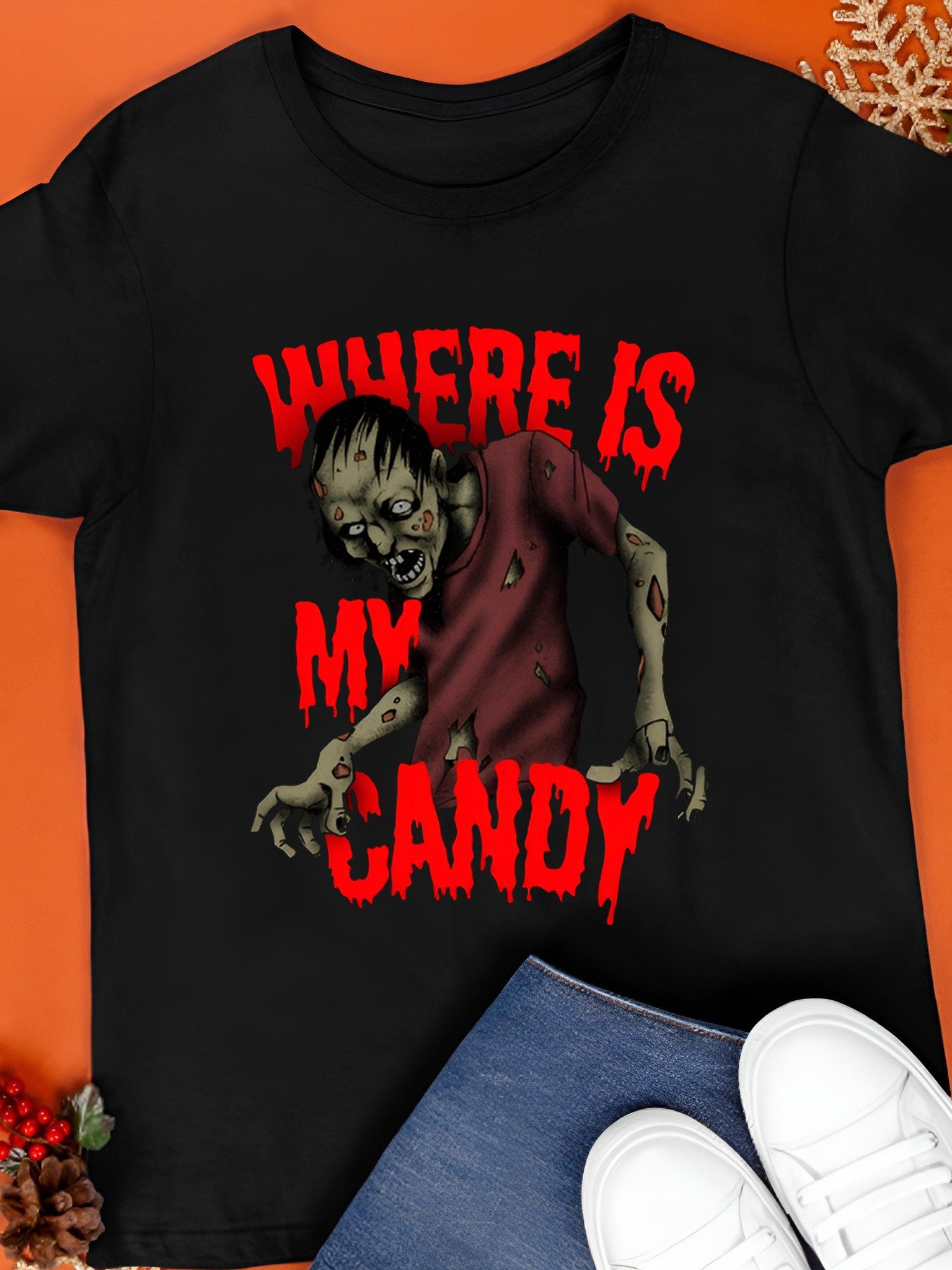 Where is my candy - Halloween 2025 T-Shirt product image (1)