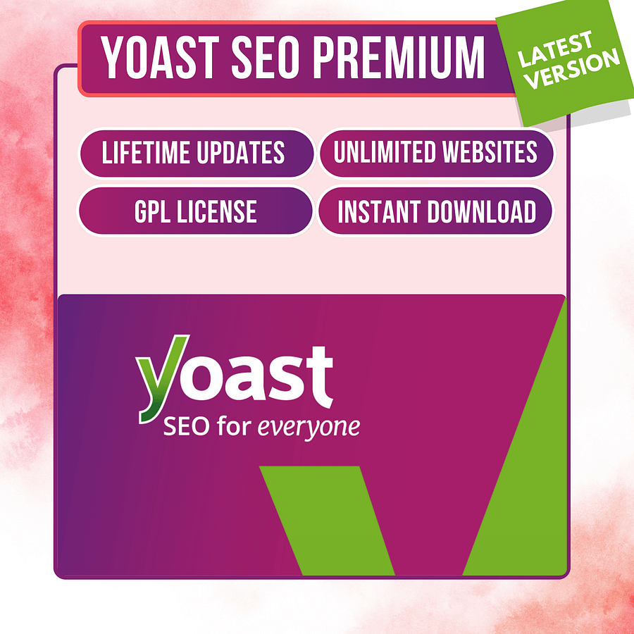 Yoast SEO Premium 25.6 – Advanced WordPress SEO Plugin | Lifetime Updates | GPL License | Unlimited Websites | Instant Download product image (1)