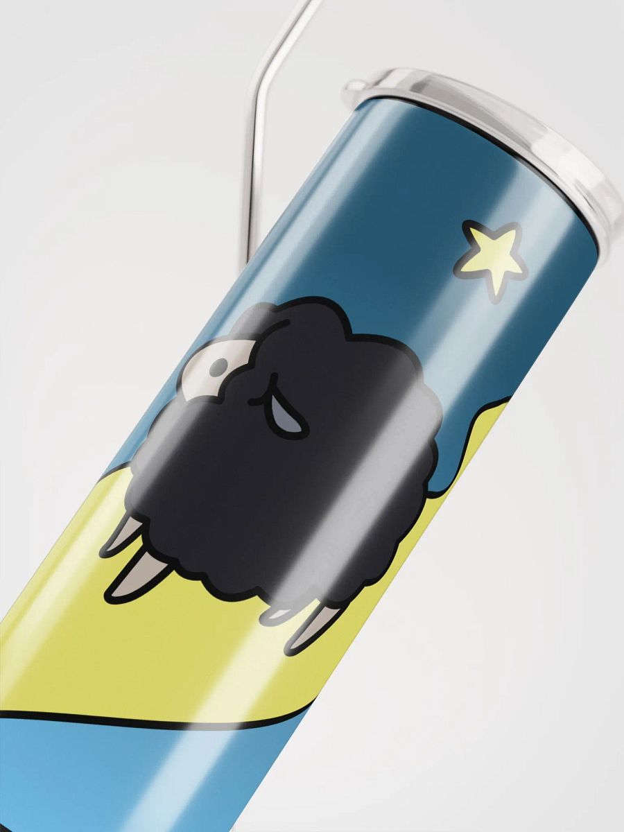 The Black Sheep Tumbler + Straw product image (5)