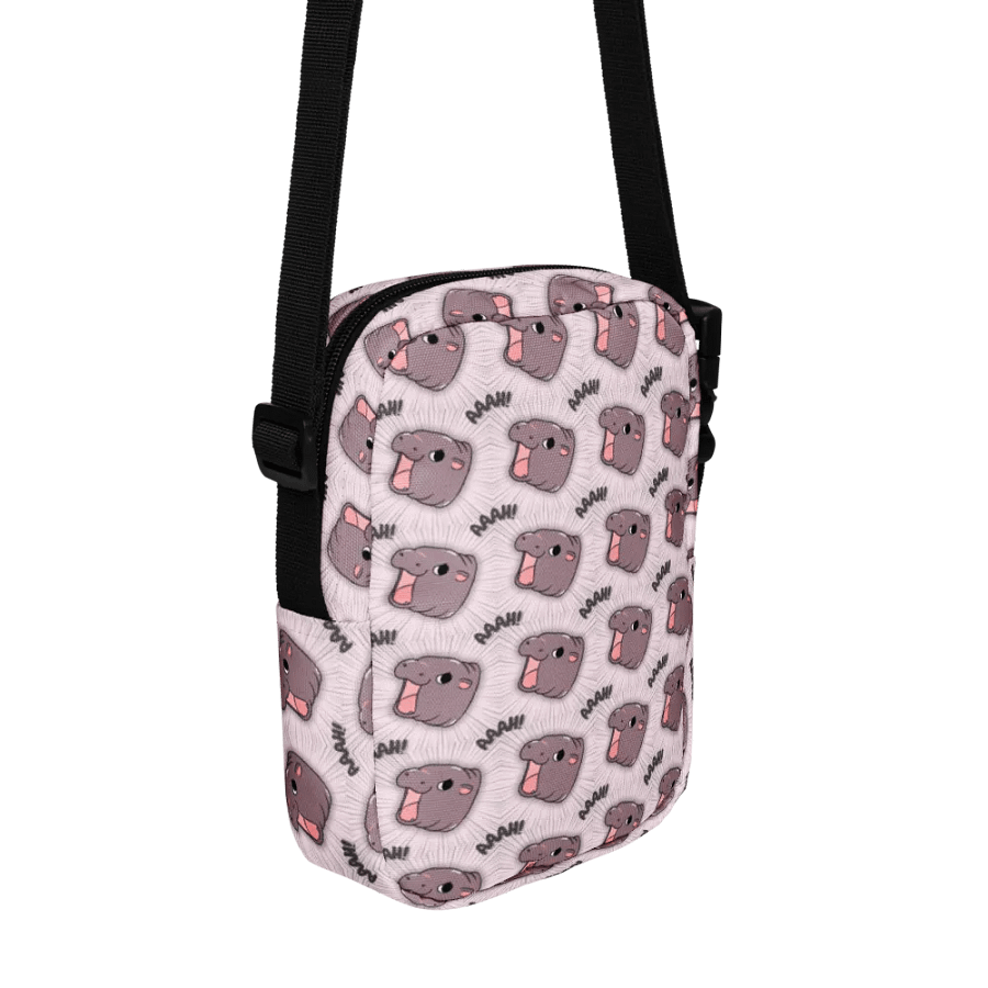 MOODENG'S PINK AAAH! UTILITY CROSSBODY BAG! product image (3)