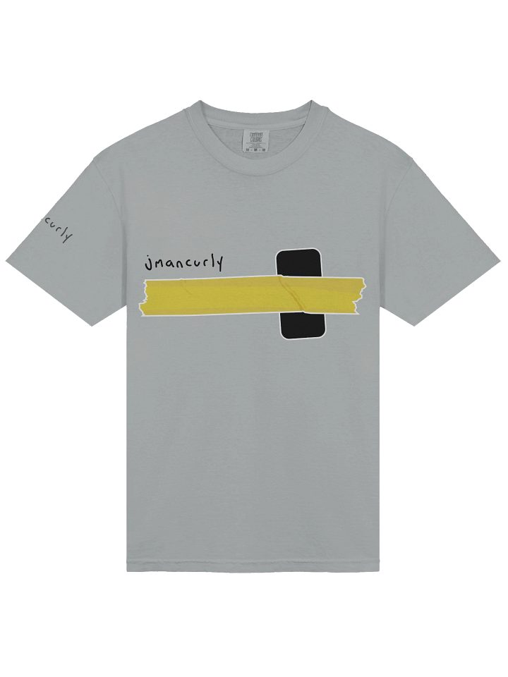 Taped Up Gray T-Shirt product image (1)