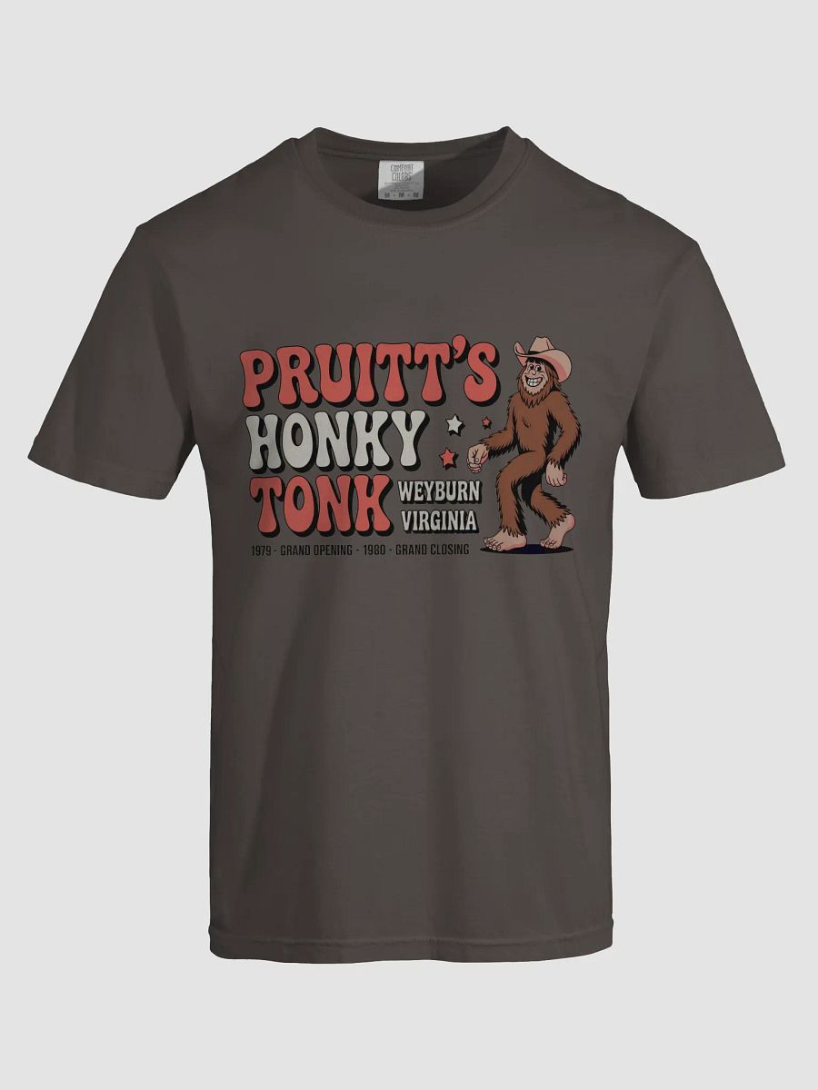 Pruitt's Honky Tonk Bigfoot Commemorative T-Shirt product image (46)