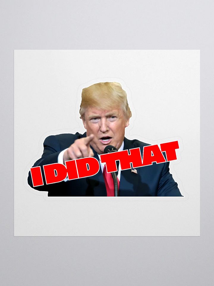 I DID THAT! Stickers product image (3)