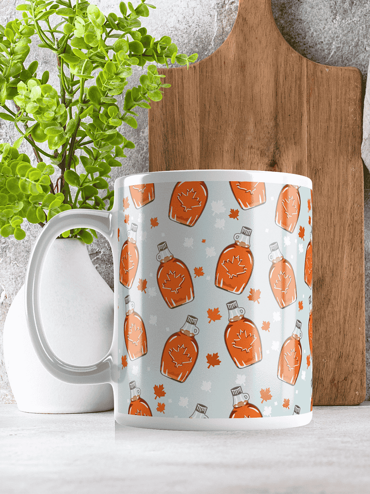 Canadian Maple Syrup Mug – Cute Canada Coffee Cup Gift for Maple Lovers product image (1)
