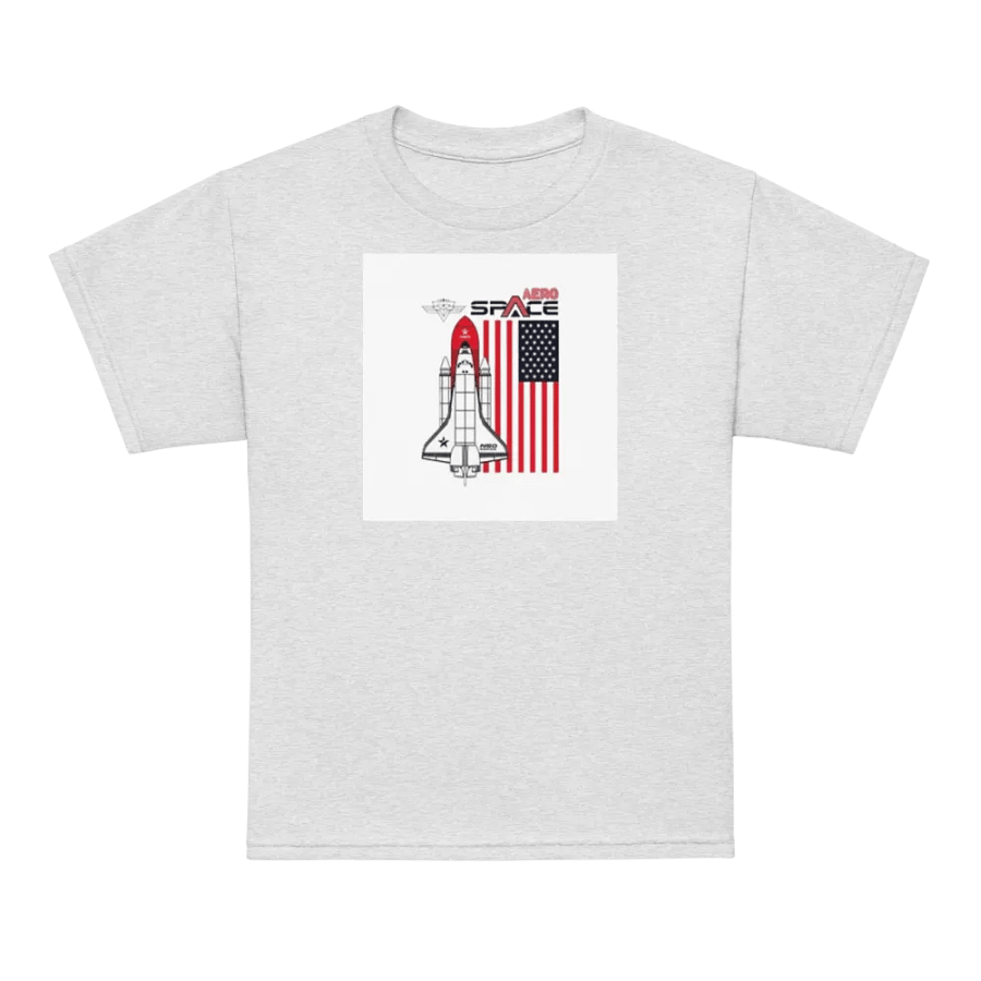 Kids T-Shirt Space Plane Unisex Softstyle T-Shirt product image (7)