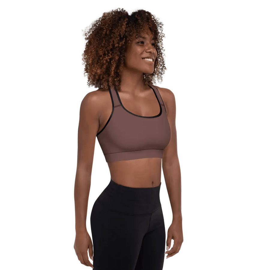 Maroon Muse Padded Activewear Sports Bra product image (7)