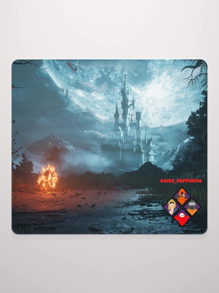 Moonlit Castle Gaming Mouse Pad product image (2)