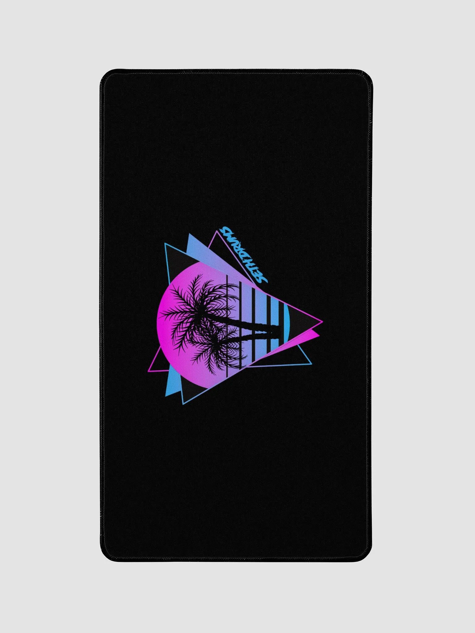 Neon Sun Desk Mat, 22