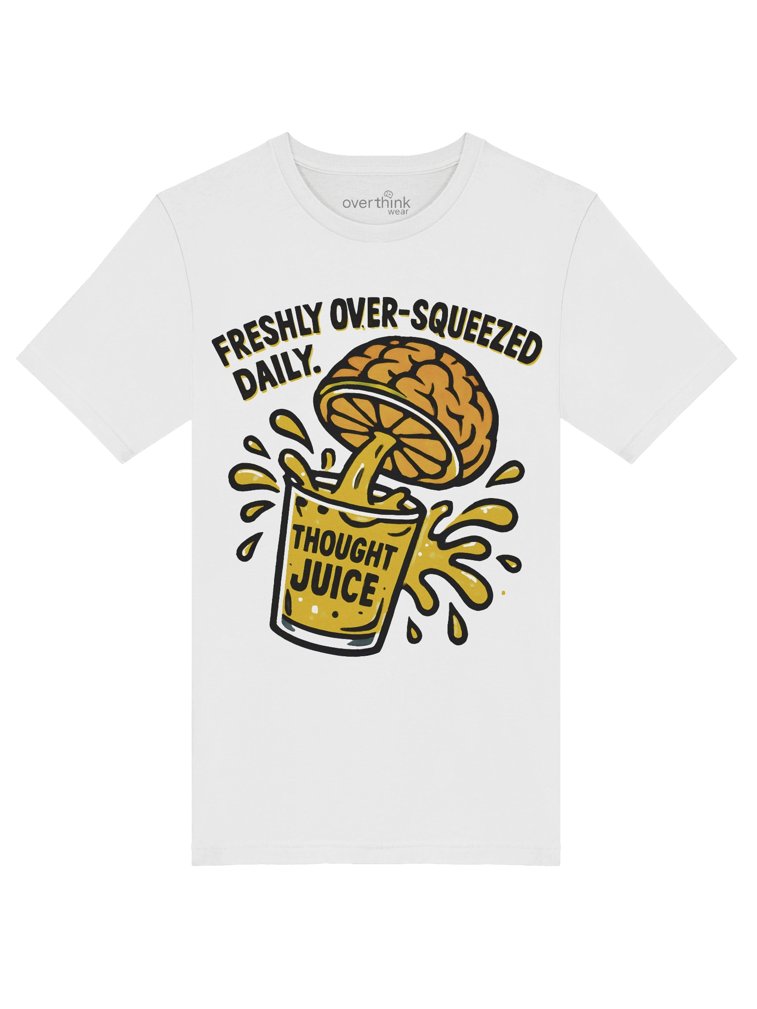 Over Juice T-Shirt | Pop-Art Comic Overthink Wear Tee product image (5)