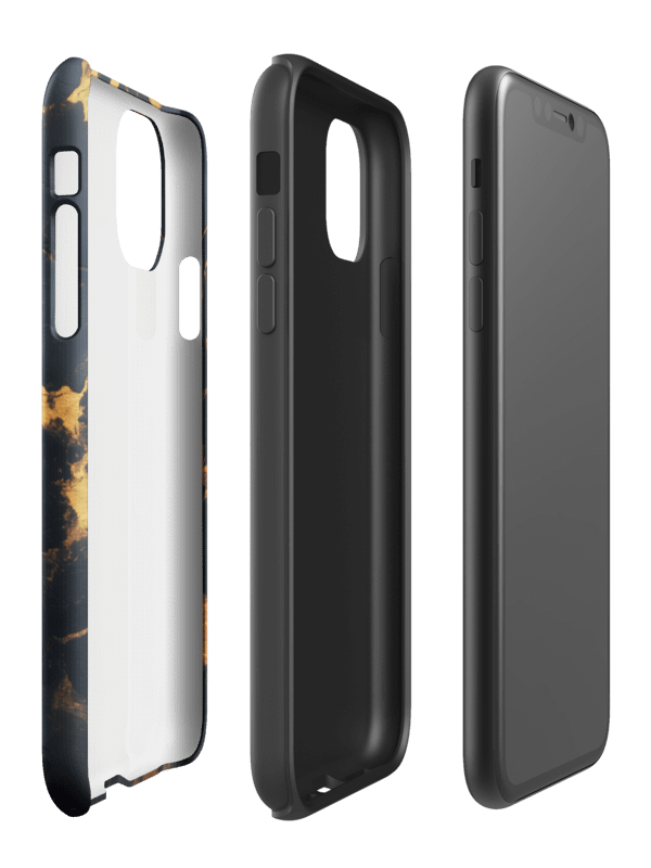 Gold Black Leopard Spots - Tough Phone Case product image (93)