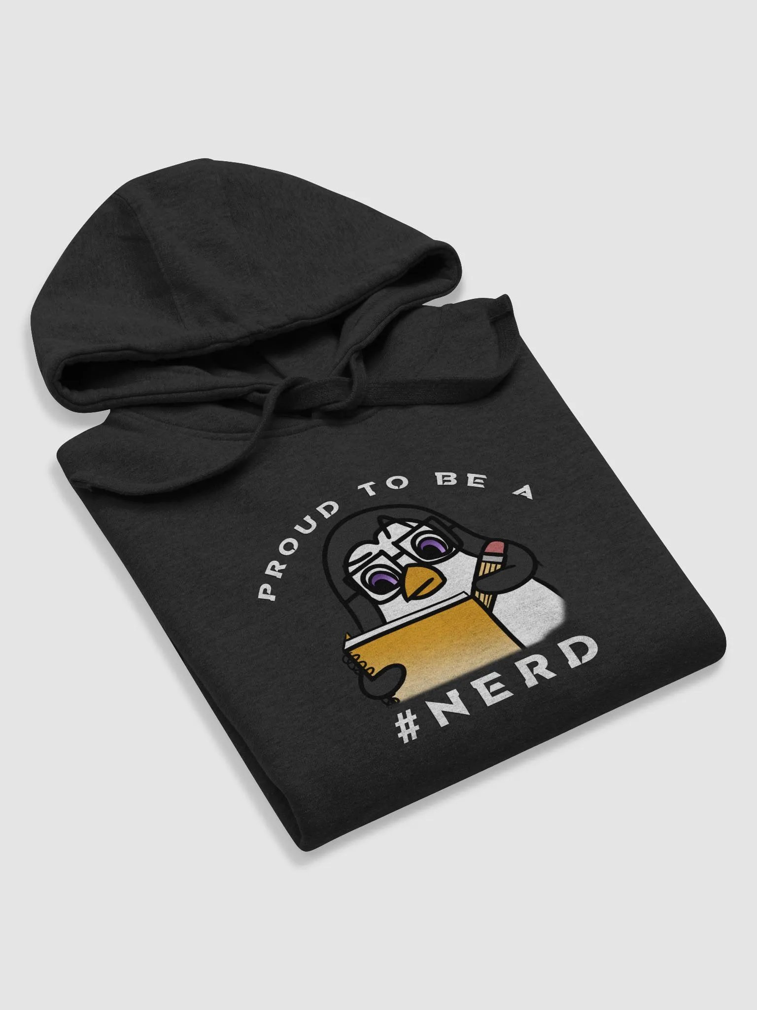 Blade Army Hoodie With Penguin Proud to be a Nerd product image (5)