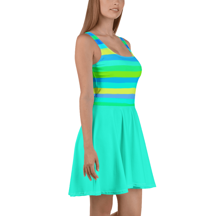 Summery Stripes Skater Dress product image (3)