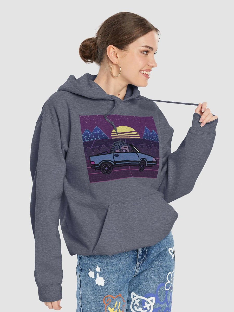 Synth ride classic hoodie product image (28)