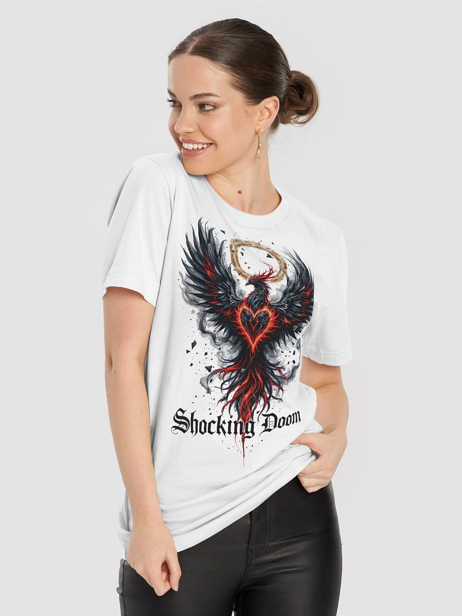 Heart of the Phoenix | Graphic T-Shirt | Mythical Graphic Tee | Soft Cotton Shirt product image (4)