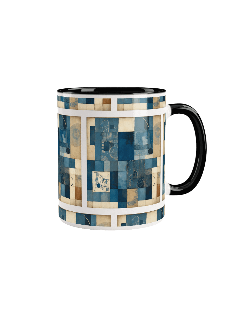 Mosaic Blues Ceramic Mug product image (1)