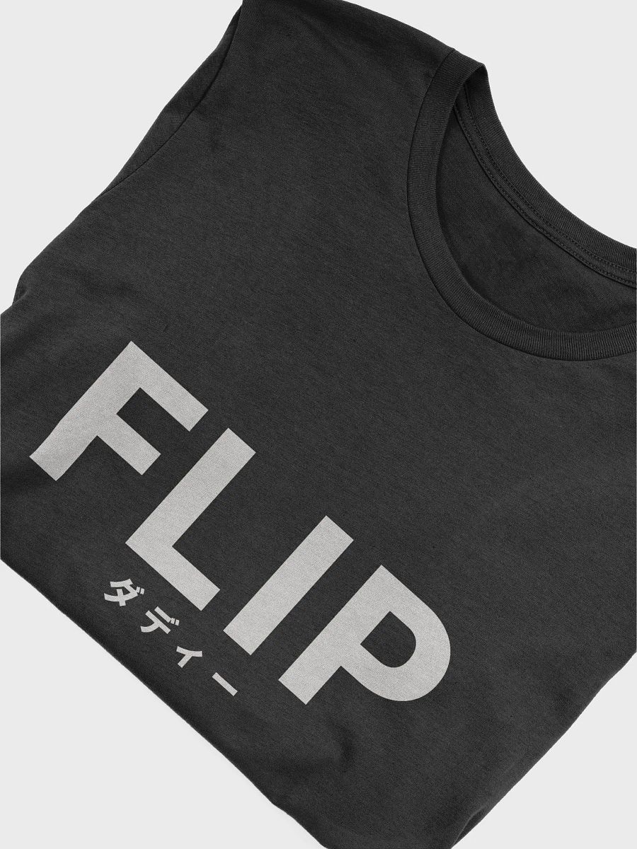 Flip (front) & Bin Chicken (Back) [White Text] Unisex Tee product image (5)