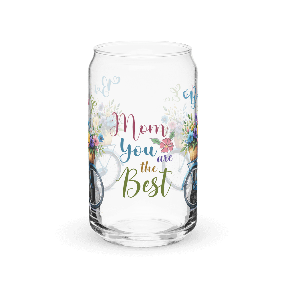 Blossoming Cheers Best Mom Ever, Mom You are the Best, Glass product image (1)