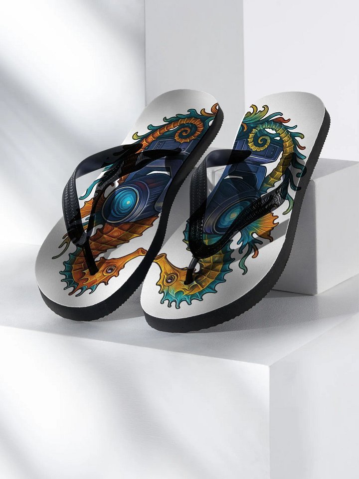Theatrically Jerry: "Sea Horse Movers" Moving Head Light Flip-Flops product image (2)