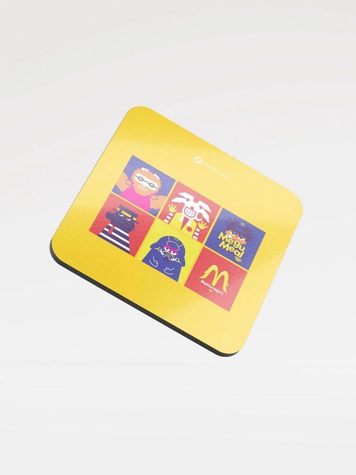 Megumeal - Glossed Cork Coaster product image (1)