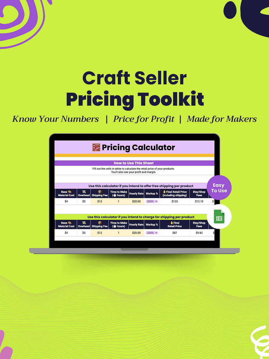 Craft Seller Pricing Toolkit product image (1)