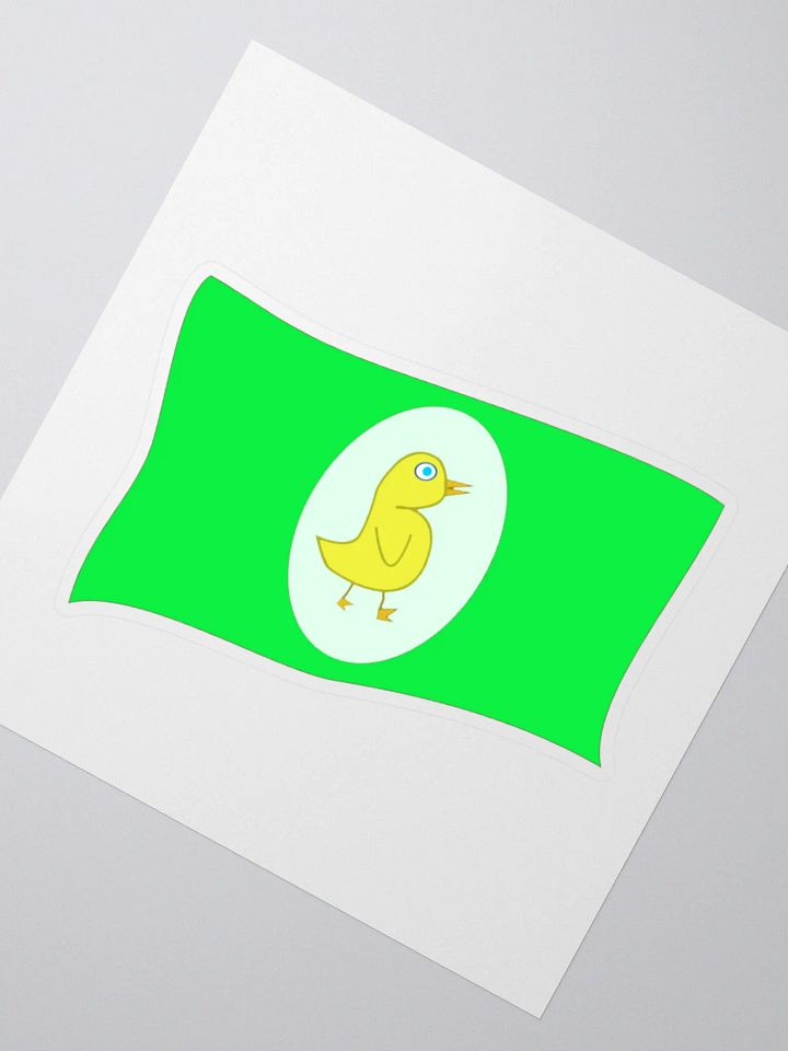 Quackers Bill Kiss-Cut Sticker product image (2)