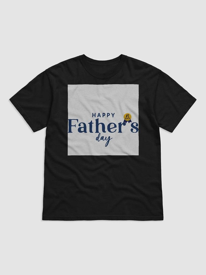 Man T-Shirt Happy Fathers Day Garment-Dyed Heavyweight product image (1)