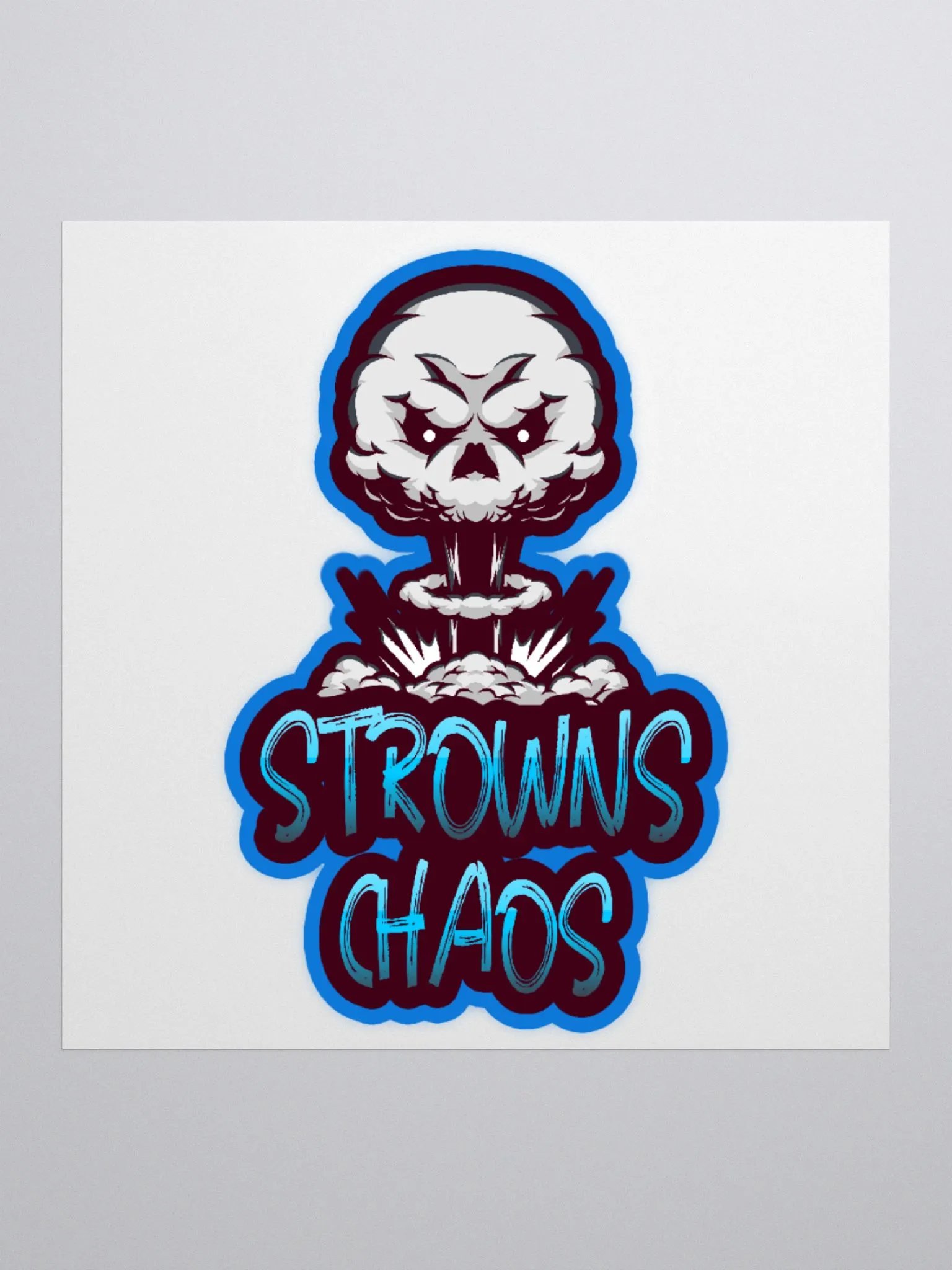 STROWNS CHAOS STICKER product image (2)