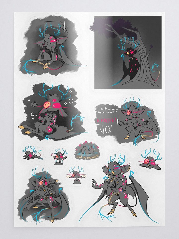 O.D. Doodle Sticker Sheet product image (1)
