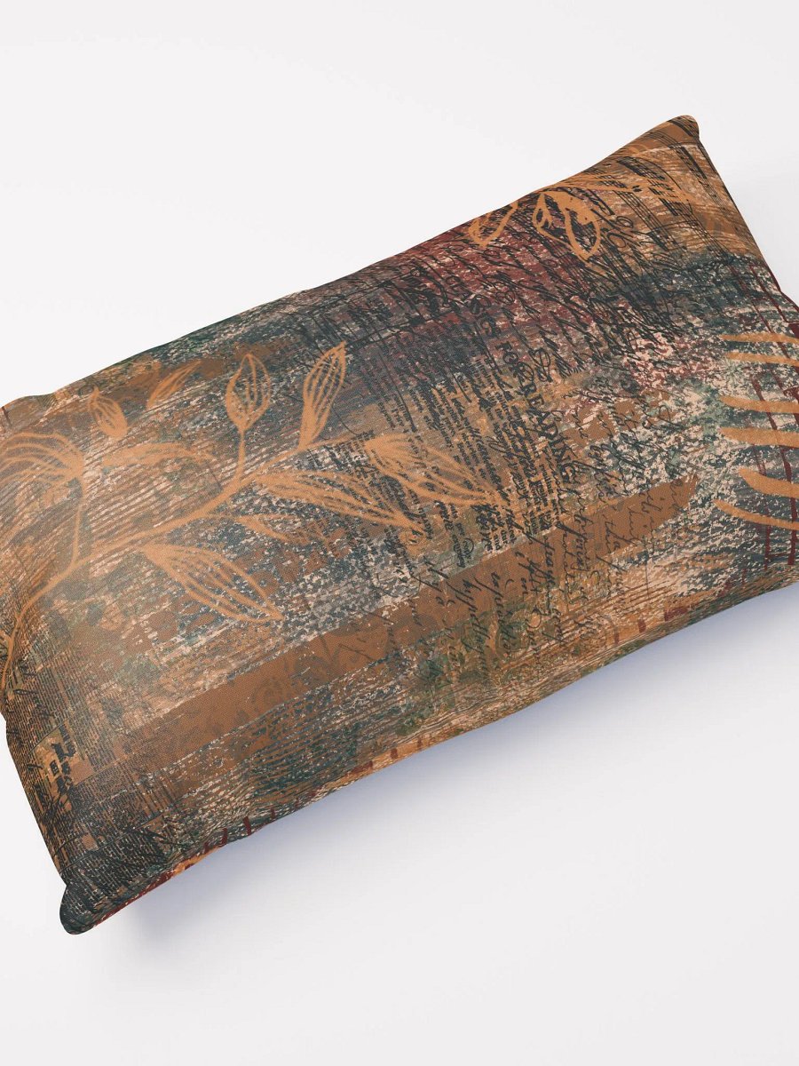 Grunge Design All-Over Print Basic Pillow Brown product image (4)