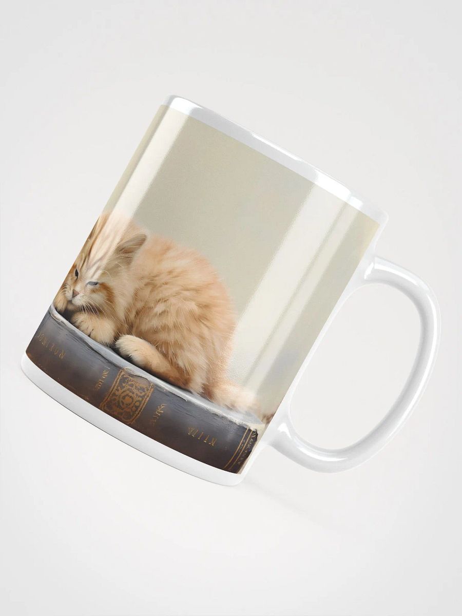 Ginger Kitten Cozy Reading Mug product image (5)