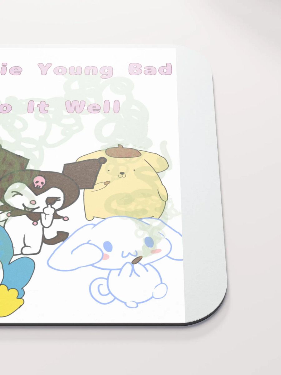 Smoking Sanrio Set Mousepad product image (6)