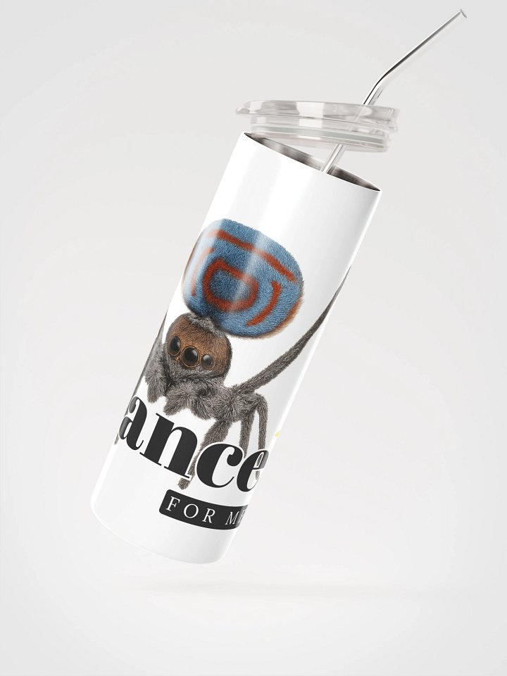 Peacock Spider Dance Stainless Steel Tumbler product image (3)