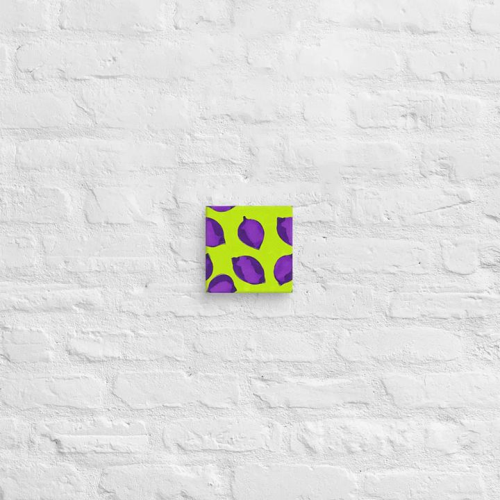 Purple Lemon Canvas Art product image (2)