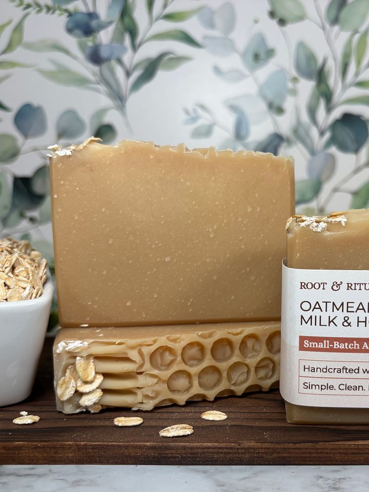 Oatmeal, Milk & Honey Bar Soap product image (2)