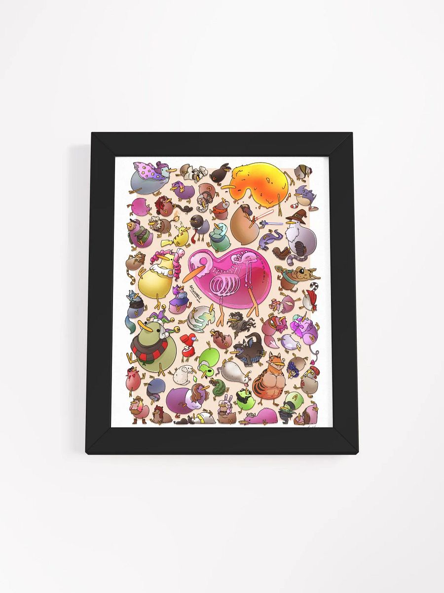 Berd-Day Community Poster Framed product image (1)