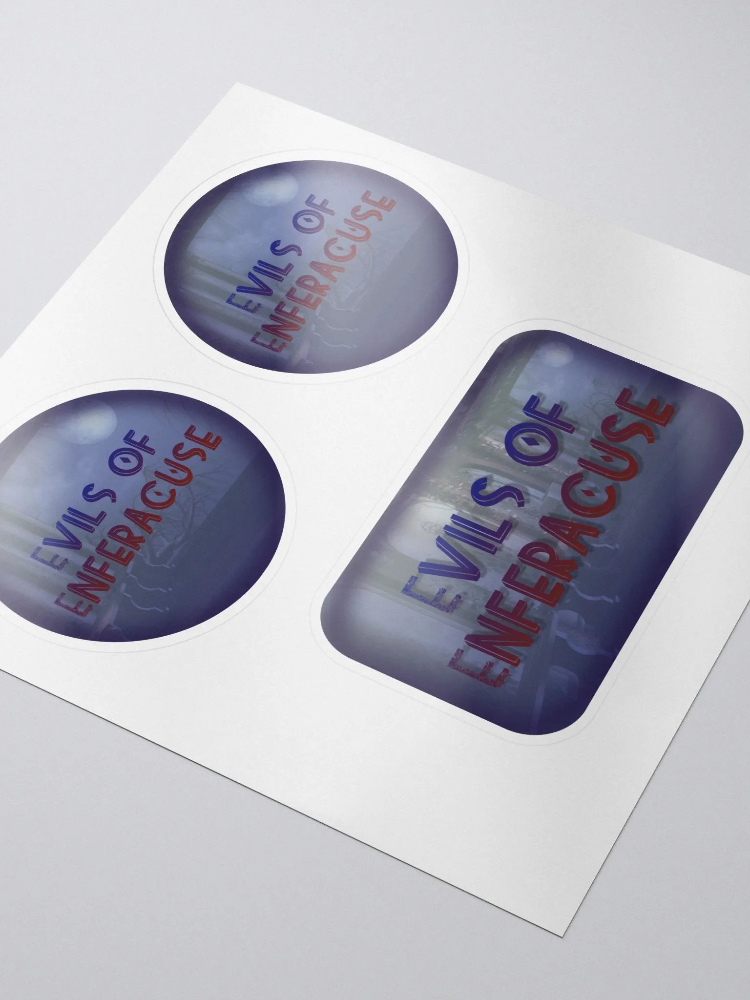 Evils of Enferacuse Sticker Set #1 product image (3)